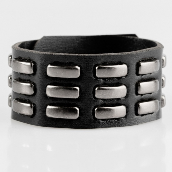 WickedWondersVIPBling.com Other - Man Bracelet - On Autopilot Black Urban